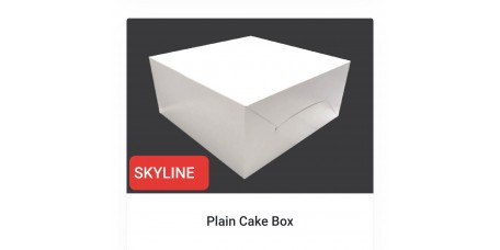 Plain Cake Box 